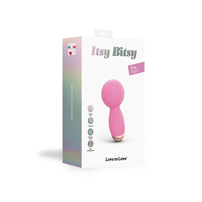 Мини-вибромассажер Love To Love Itsy Bitsy – Pink Passion