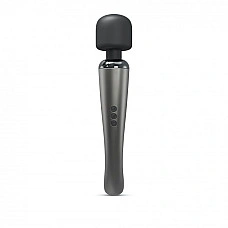Потужний вібромасажер Dorcel Megawand Chrome Silver який перезаряджається, 160 режимів