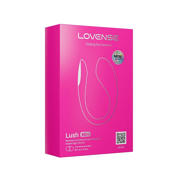 Мини смарт-виброяйцо Lovense Lush Mini, уменьшенная версия Lovense Lush 4