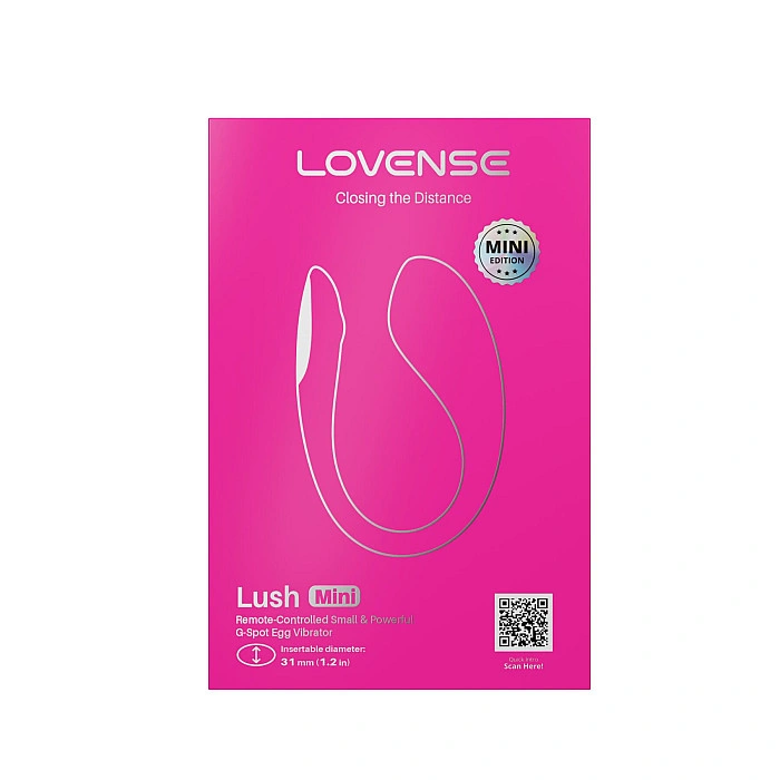 Мини смарт-виброяйцо Lovense Lush Mini, уменьшенная версия Lovense Lush 4