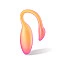 Смарт-виброяйцо Magic Motion Flamingo Max Orange 2 в 1: виброяйцо и тренажер Кегеля, 10 режимов