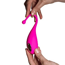Смарт-віброяйце Adrien Lastic Palpitation Pink з глибокою вібрацією
