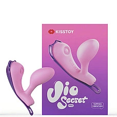 Віброяйце під одяг KISSTOY Viosecret Pro, з пульсацією для клітора, трусики-стрепи в комплекті