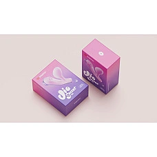 Віброяйце під одяг KISSTOY Viosecret Pro, з пульсацією для клітора, трусики-стрепи в комплекті