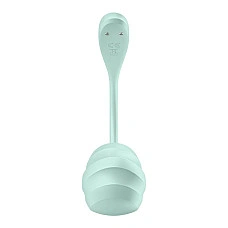 Віброяйце Satisfyer Smooth Petal Connect App Mint