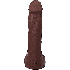 Фалоімітатор, що кінчає Doc Johnson The Realistic Cock ULTRASKYN - Squirting 9,5 Inch Chocolate