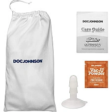 Фалоімітатор, що кінчає Doc Johnson The Realistic Cock ULTRASKYN - Squirting 9,5 Inch Chocolate