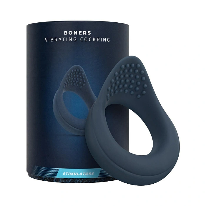 Ерекційне кільце Boners Vibrating Cock Ring with Perineum Stimulation