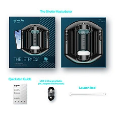 Смарт-мастурбатор Kaotik Labs The Jetpack, режим edging, дуже потужний, імітація фрикцій