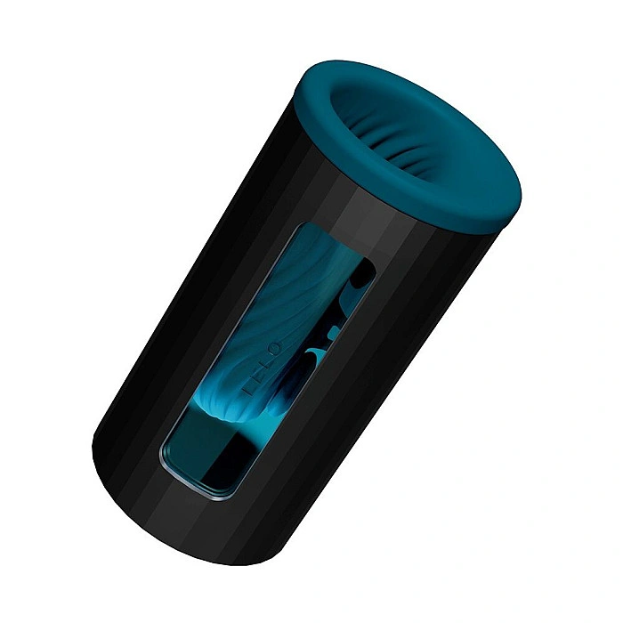 Смарт-мастурбатор LELO F1S V3 Teal, 2 мотора, 8 режимов, стимуляция звуковыми волнами
