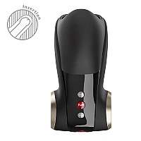 Мастурбатор для головки пениса Fun Factory COBRA LIBRE II Black, 2 мотора, игра без рук