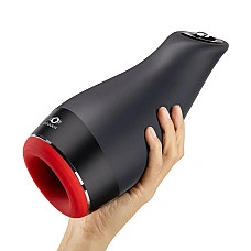 Мастурбатор Otouch Pleasure Engine, 7 режимов вибрации, 5 режимов фрикций, подогрев, джойстик