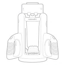 Автоматическая секс-машина для мужчин Fleshlight Quickshot Launch V2, обновленная модель