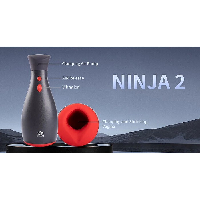 Мастурбатор Otouch NINJA 2, 7 режимов вибрации, эффект сжатия