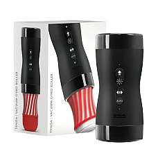 Автоматичний мастурбатор Tenga VACUUM GYRO ROLLER SET, ротація та вакуум, сумісний з Tenga Cup