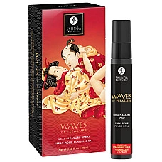 Спрей для посилення слиновиділення Shunga Waves of Pleasure Strawberry Sparkling Wine