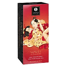Спрей для посилення слиновиділення Shunga Waves of Pleasure Strawberry Sparkling Wine