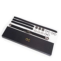Фиксатор-распорка LOCKINK Adjustable Spreader Bar Set, черный, кожаный, ремни для шеи, рук/ног
