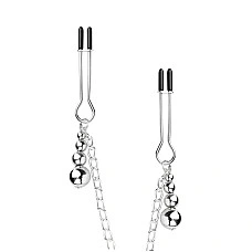 Зажимы для сосков и клитора Bedroom Fantasies: Nipple and Clitoris Clamps - Silver