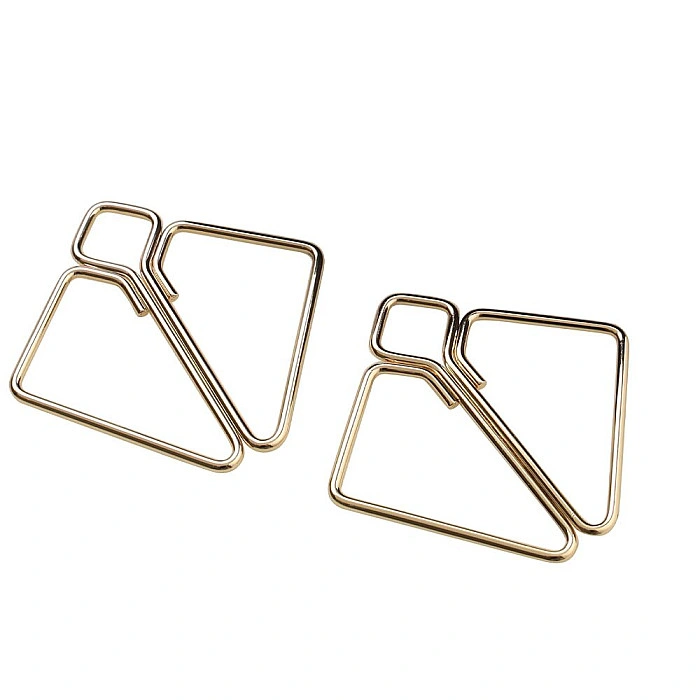 Зажимы для сосков с тяжелой подвеской LOCKINK Nipple Clamps with Heavy Pendant, золотистые