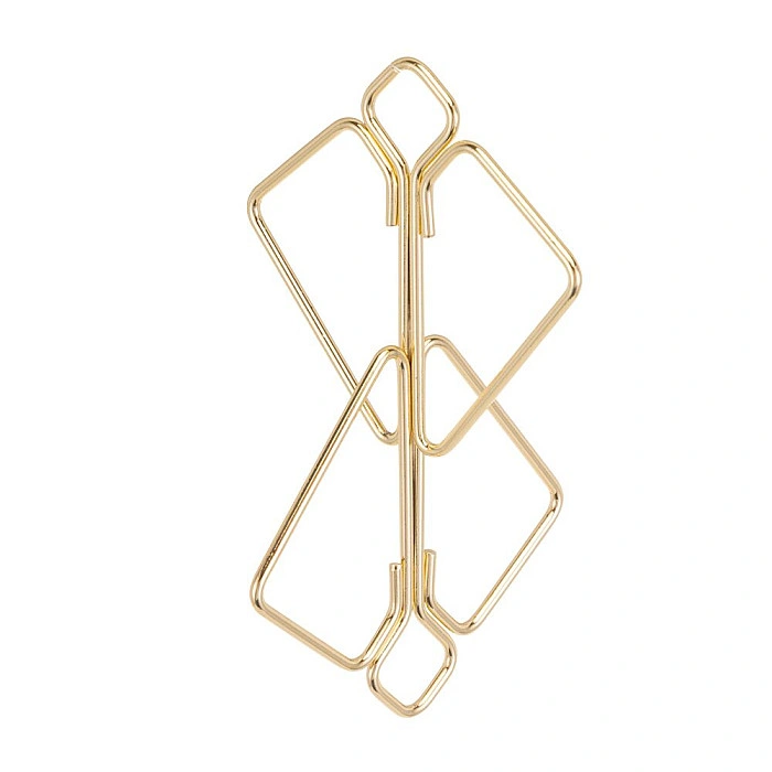 Зажимы для сосков с тяжелой подвеской LOCKINK Nipple Clamps with Heavy Pendant, золотистые