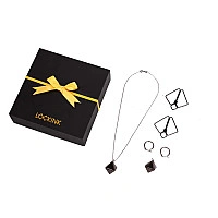 Зажимы для сосков с тяжелой подвеской LOCKINK Nipple Clamps with Heavy Pendant, серебристые