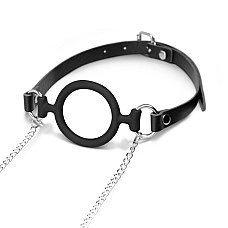 Затискачі для сосків з кляпом Bedroom Fantasies Nipple Clamps & Silicone Gag Ring