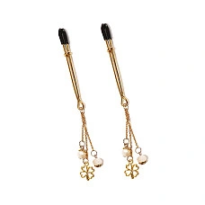 Затискачі для сосків Art of Sex - Nipple Clamps Golden Clover